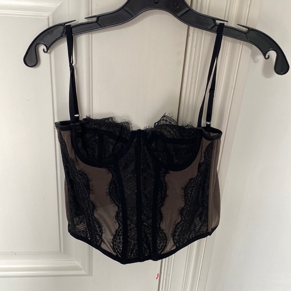 Cute corset black top - Picture 1 of 4